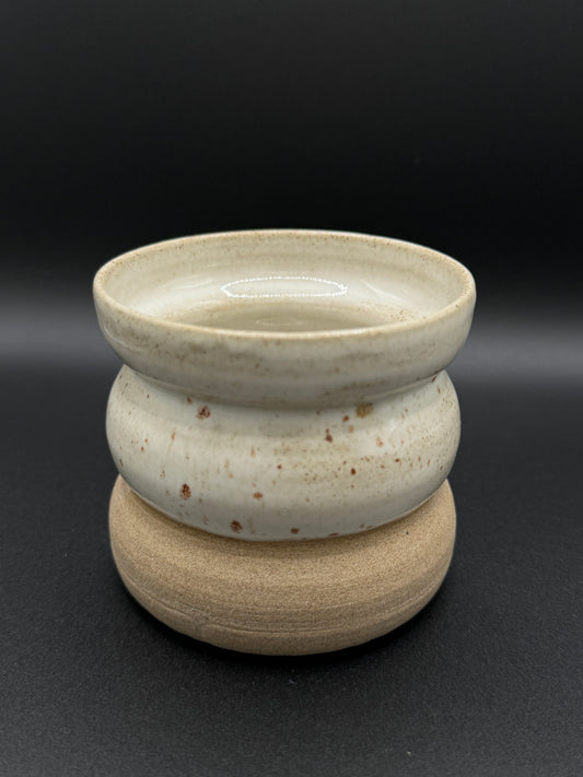 Becher bubble weiß mit Spots